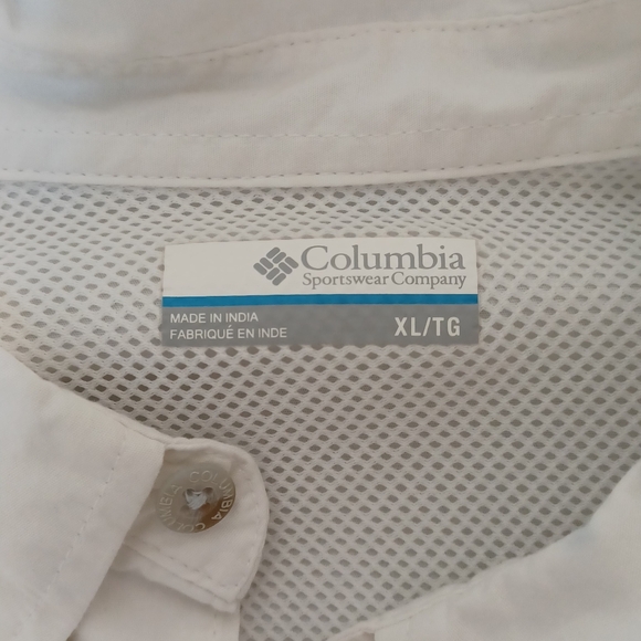 Columbia Men's White Shirt Size XL - Picture 12 of 14